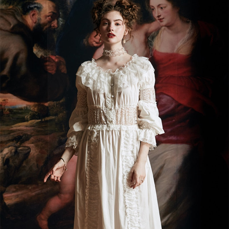 Dress, Underdress, 18th Century Underdress, Babydoll, Medieval