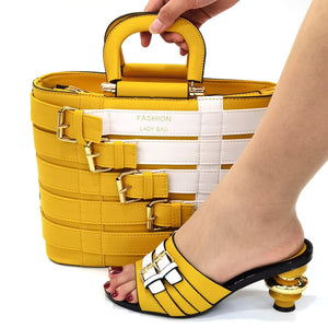 Latest Design Italian Party Shoes and Bags