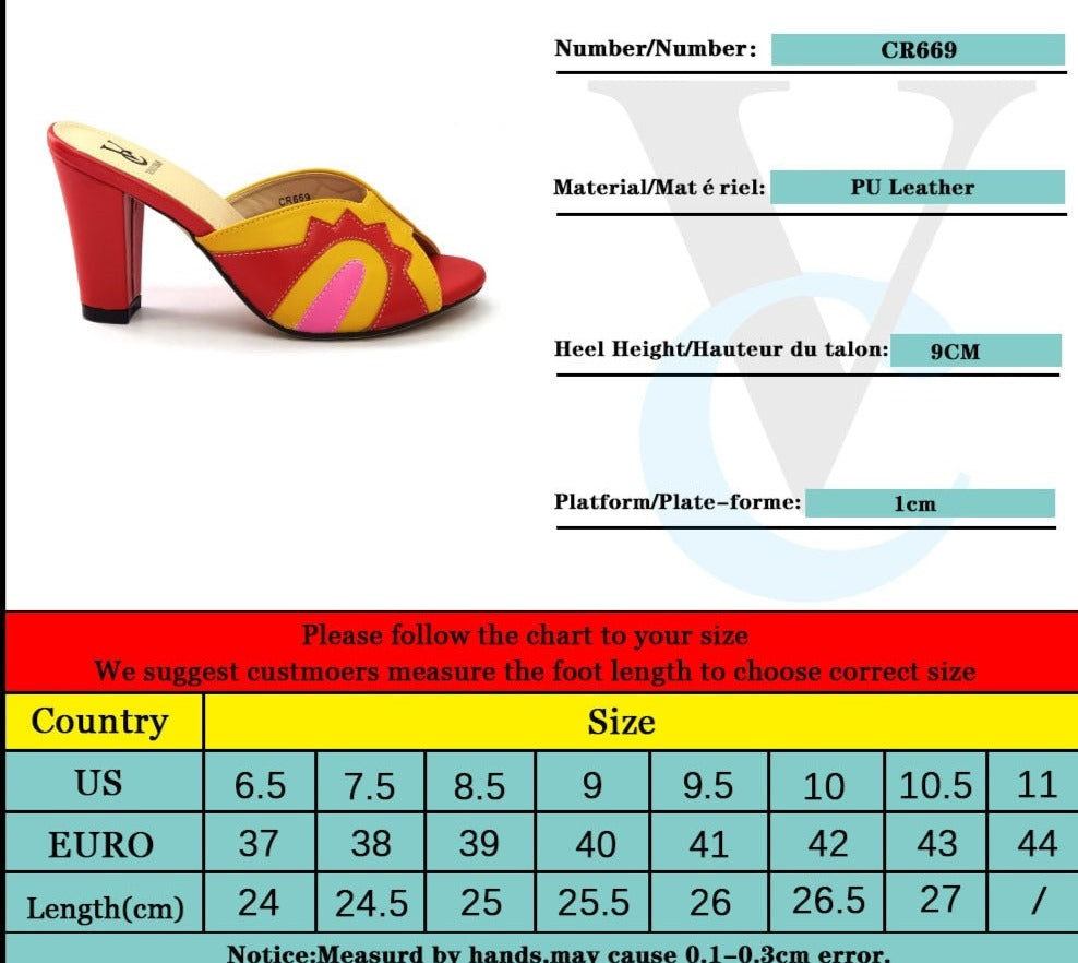 various multi Color Comfortable shoes & matching handbag, ladies Heels Italian style, for African, south American, Caribbean colors Women Shoes and hand Bag Set