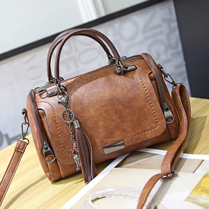 High quality Fashion shoulder handbag,  PU Leather, Tassel, Zipper, hand bag C33