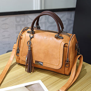 High quality Fashion shoulder handbag,  PU Leather, Tassel, Zipper, hand bag C33