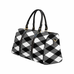 Yes to elegance Plaid travel bag, #24